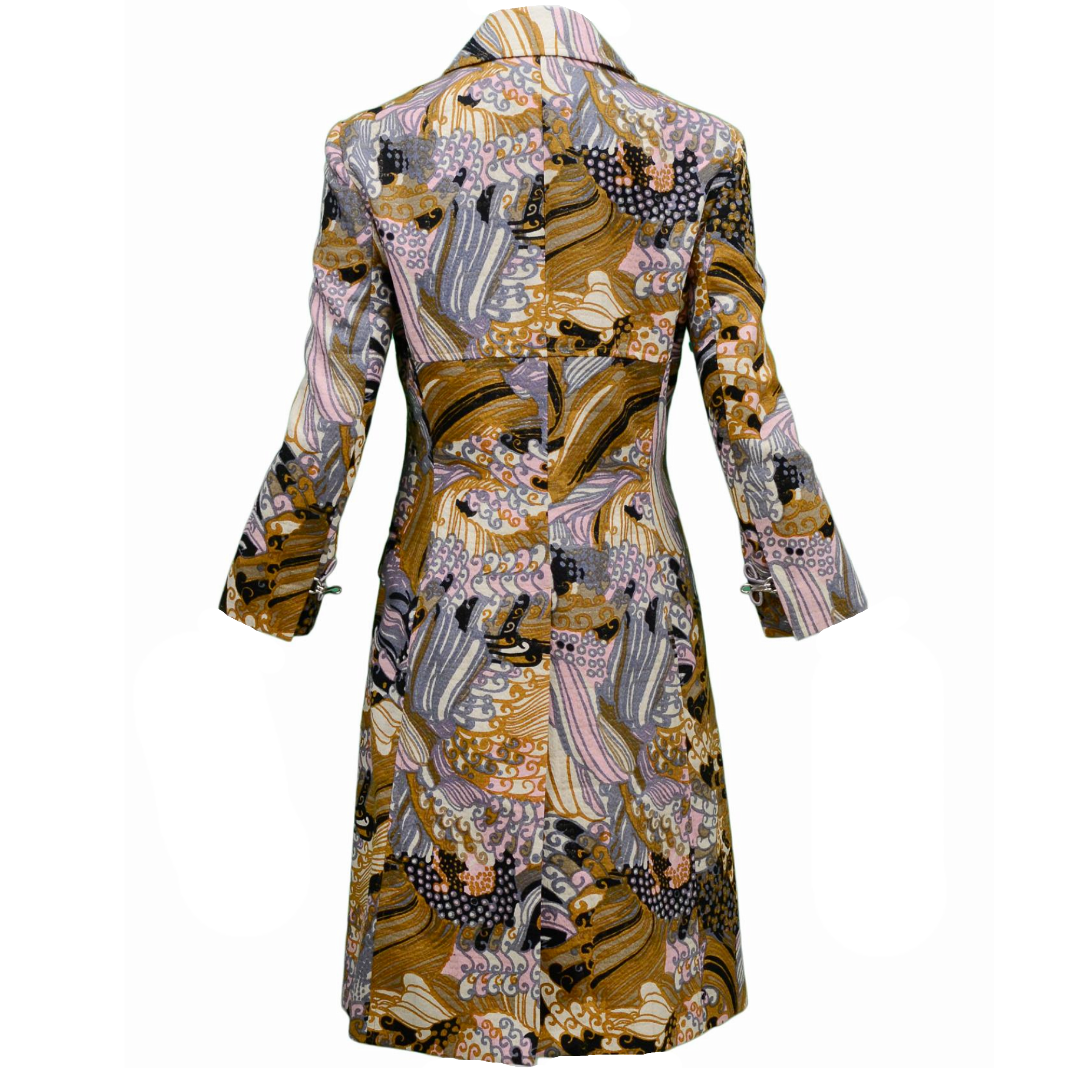 DOLCE & GABBANA Psychedelic Coat | Size 42