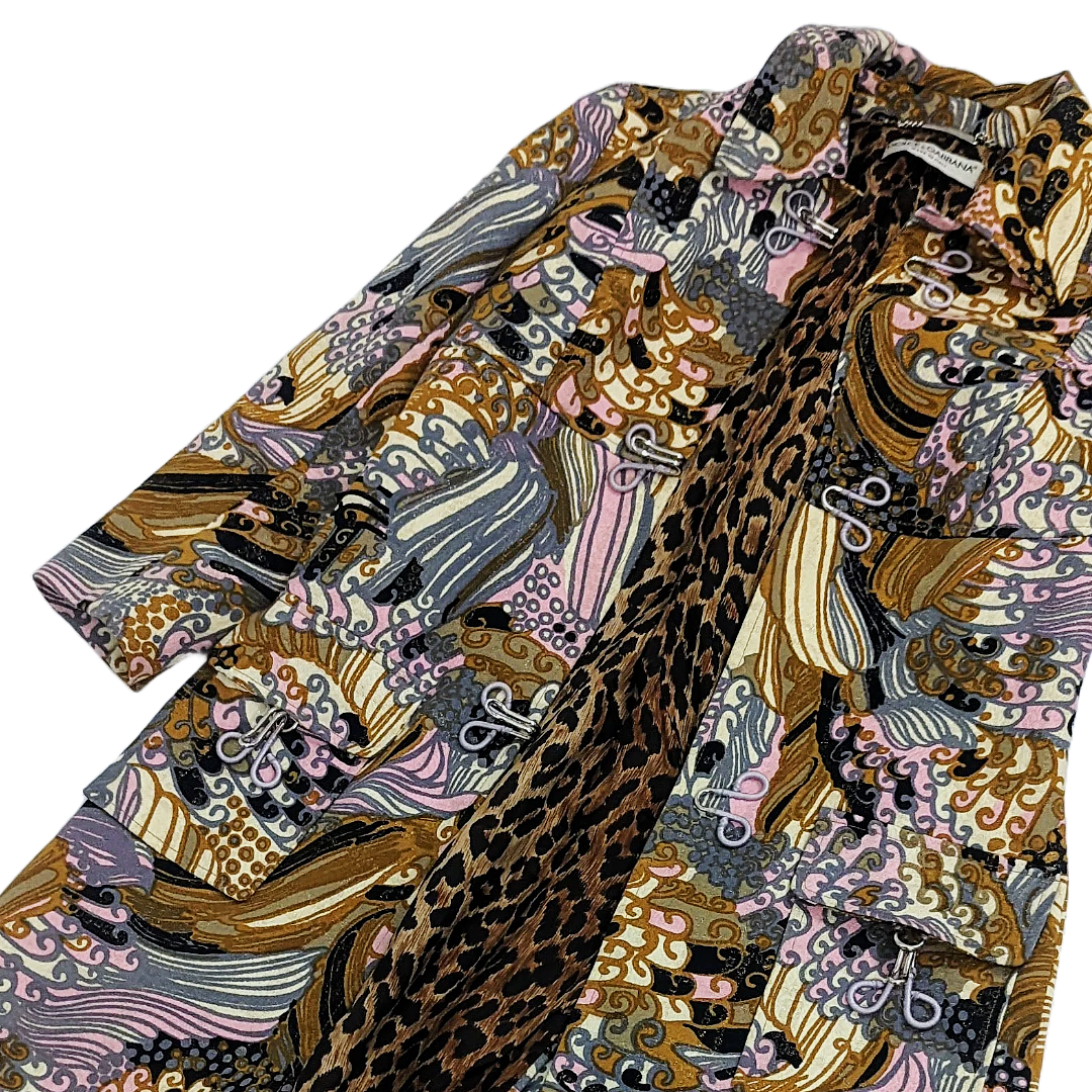 DOLCE & GABBANA Psychedelic Coat | Size 42