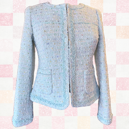 COURREGES Tweed Jacket | Size 38