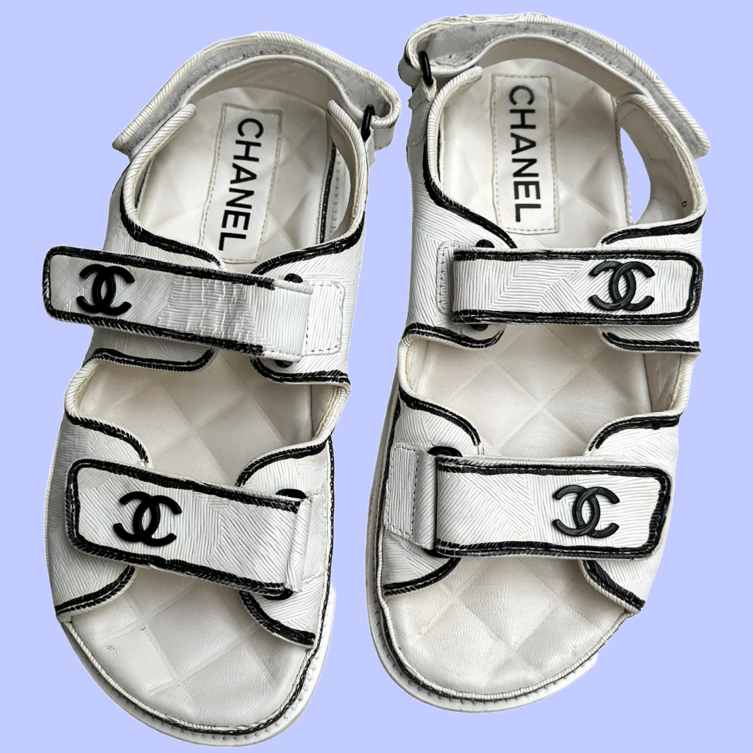 CHANEL Dad Sandals | 36