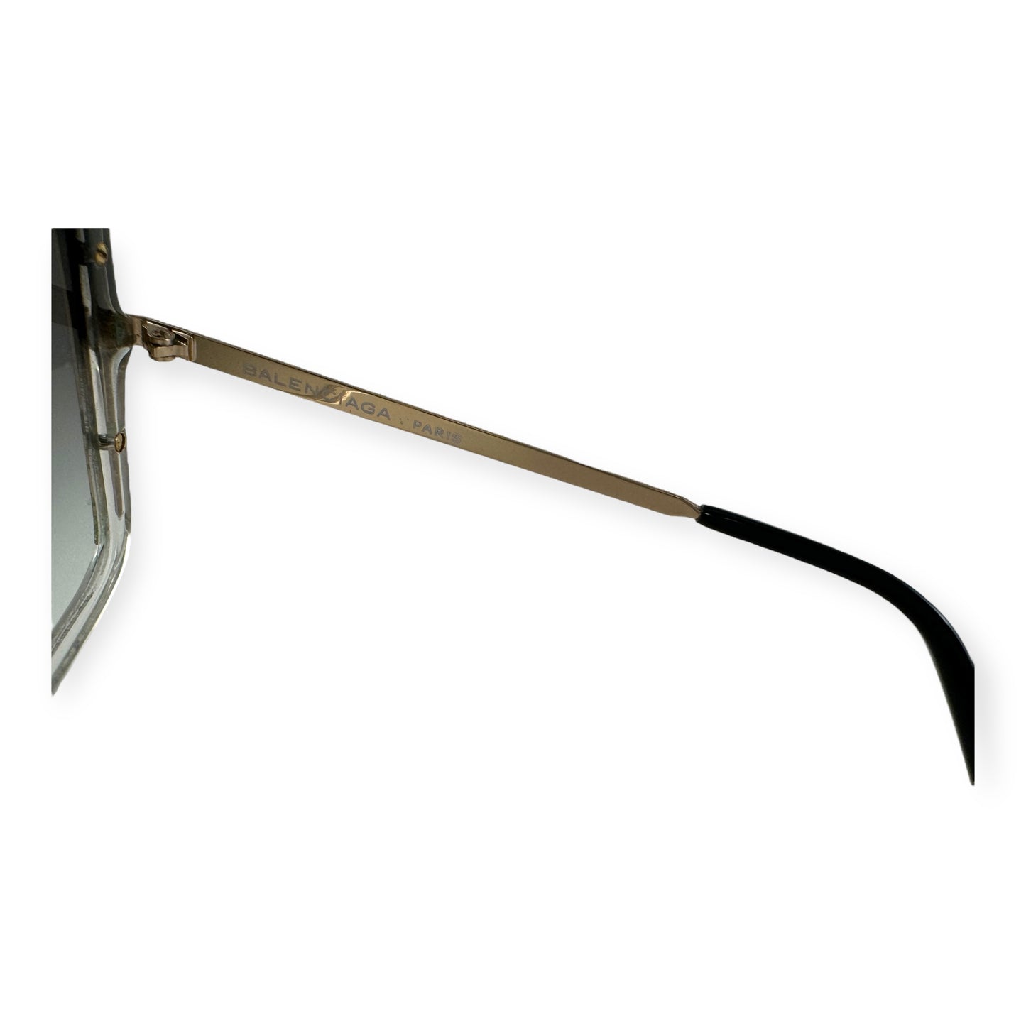 BALENCIAGA Square Sunglasses in Black