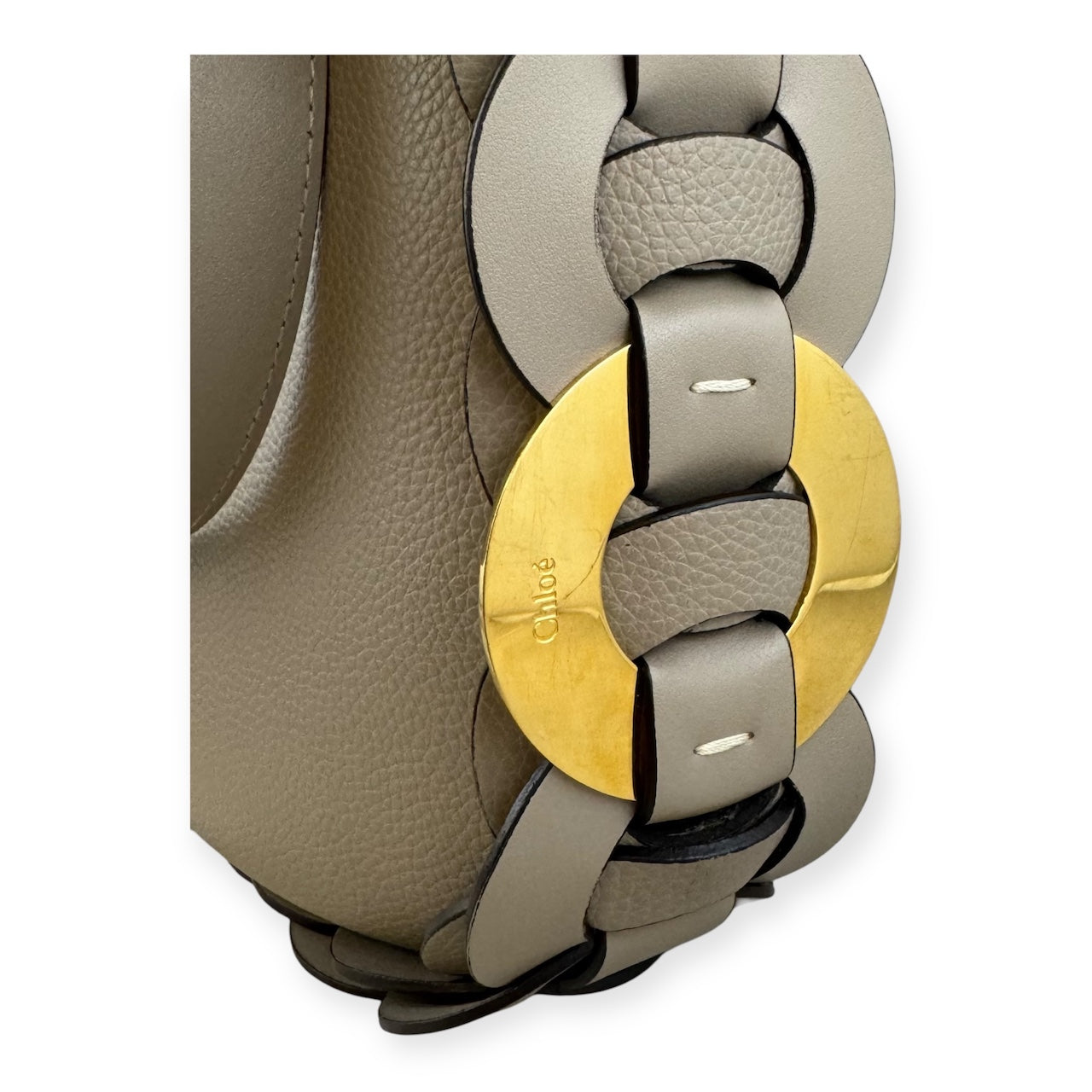 CHLOE Darryl Shoulder Bag Large in Taupe MTYCI – More Than You