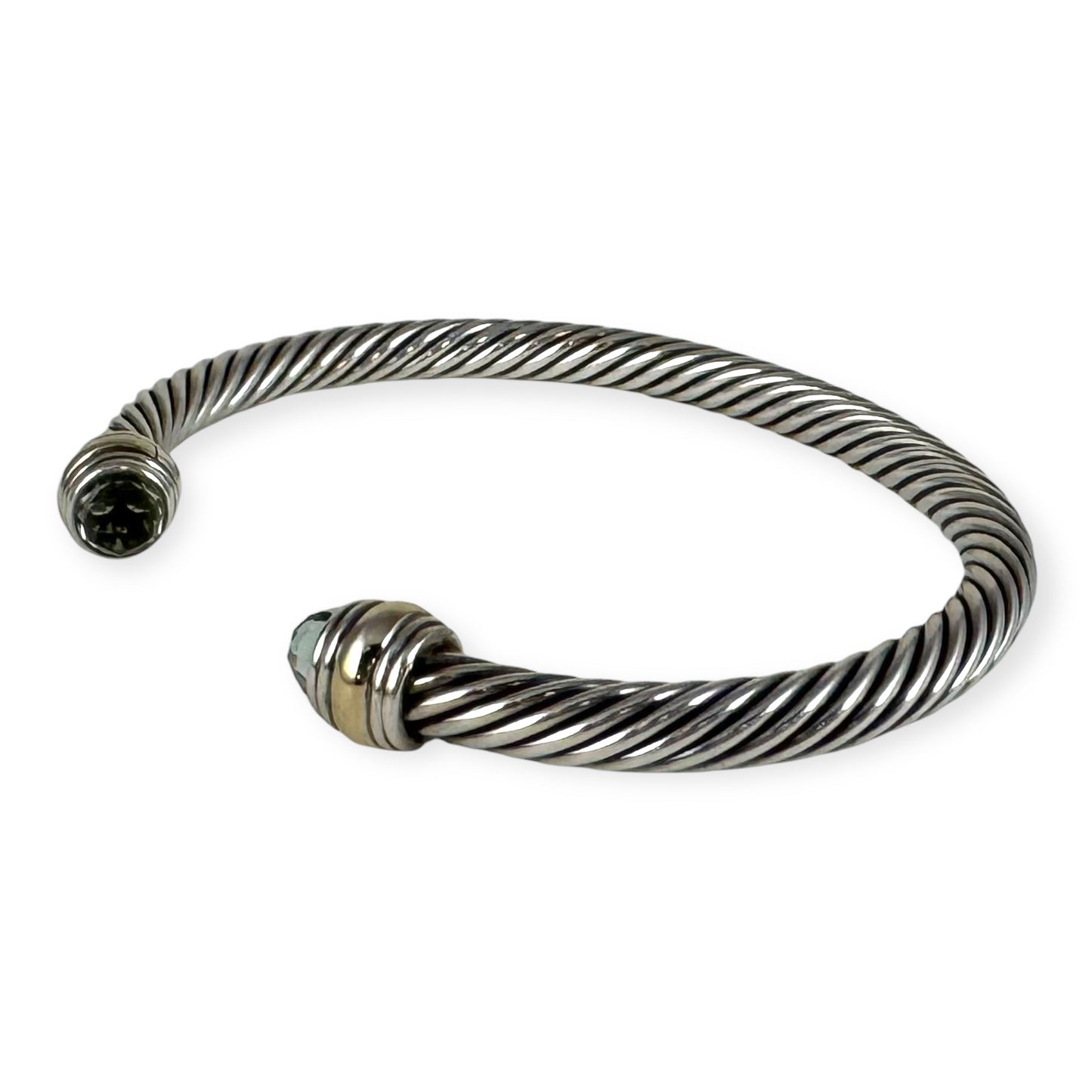 DAVID YURMAN Prasiolite Classic Cable Bracelet 7mm