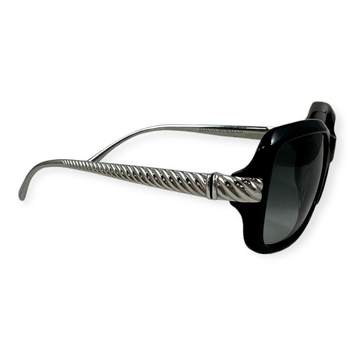 DAVID YURMAN Rectangular Sunglasses in Black
