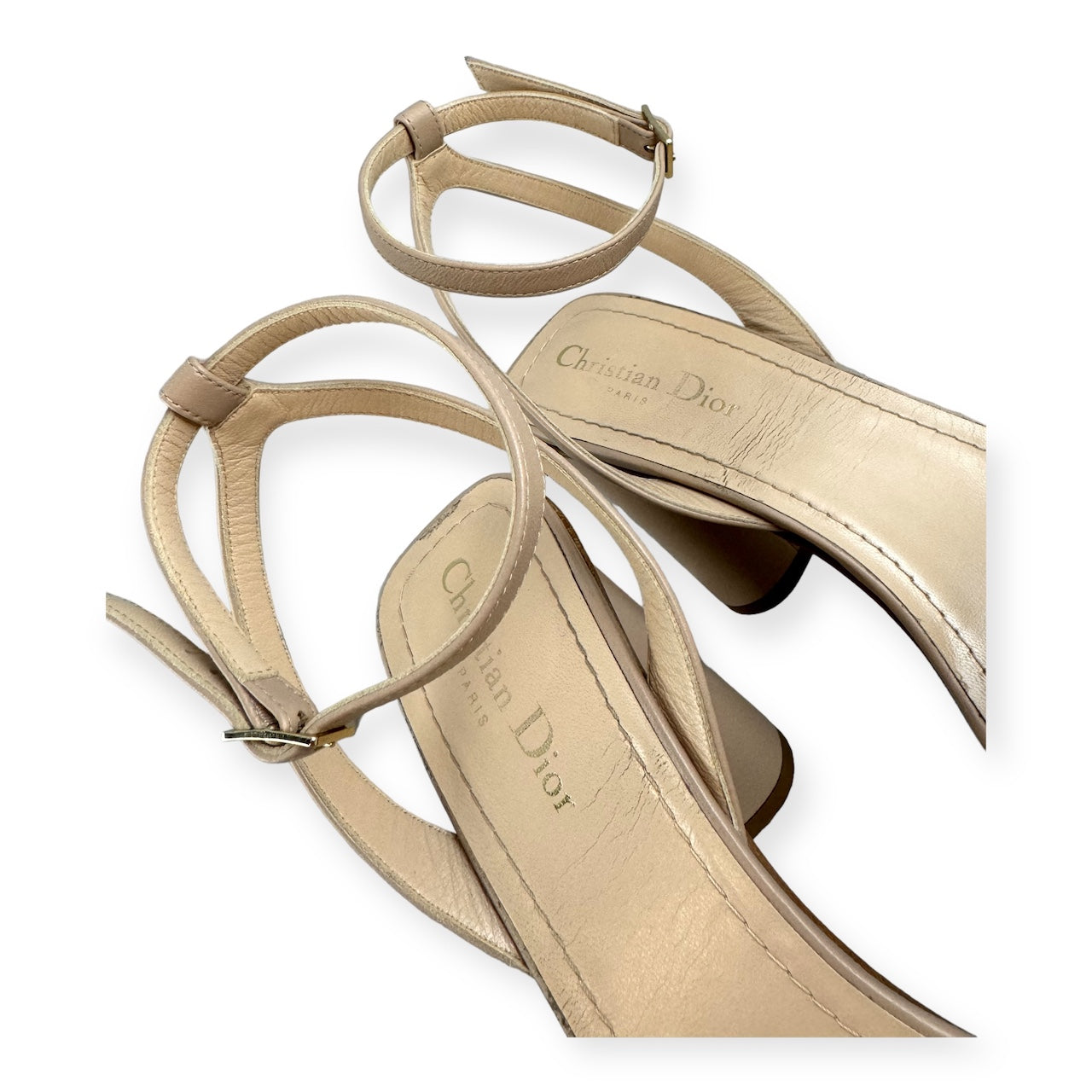 DIOR Dway Sandals in Nude | Size 40