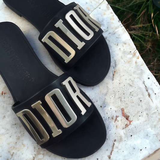 DIOR DIORevolution Slides in Black | Size 37