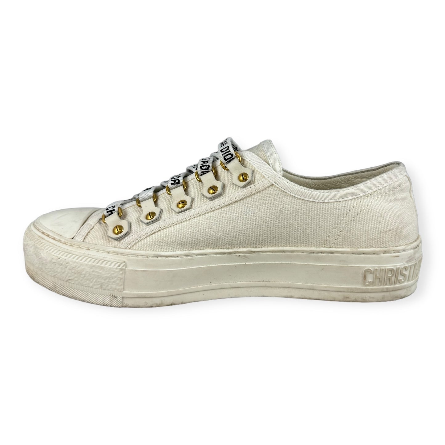 DIOR Walk'N'Dior Sneakers in White | Size 36