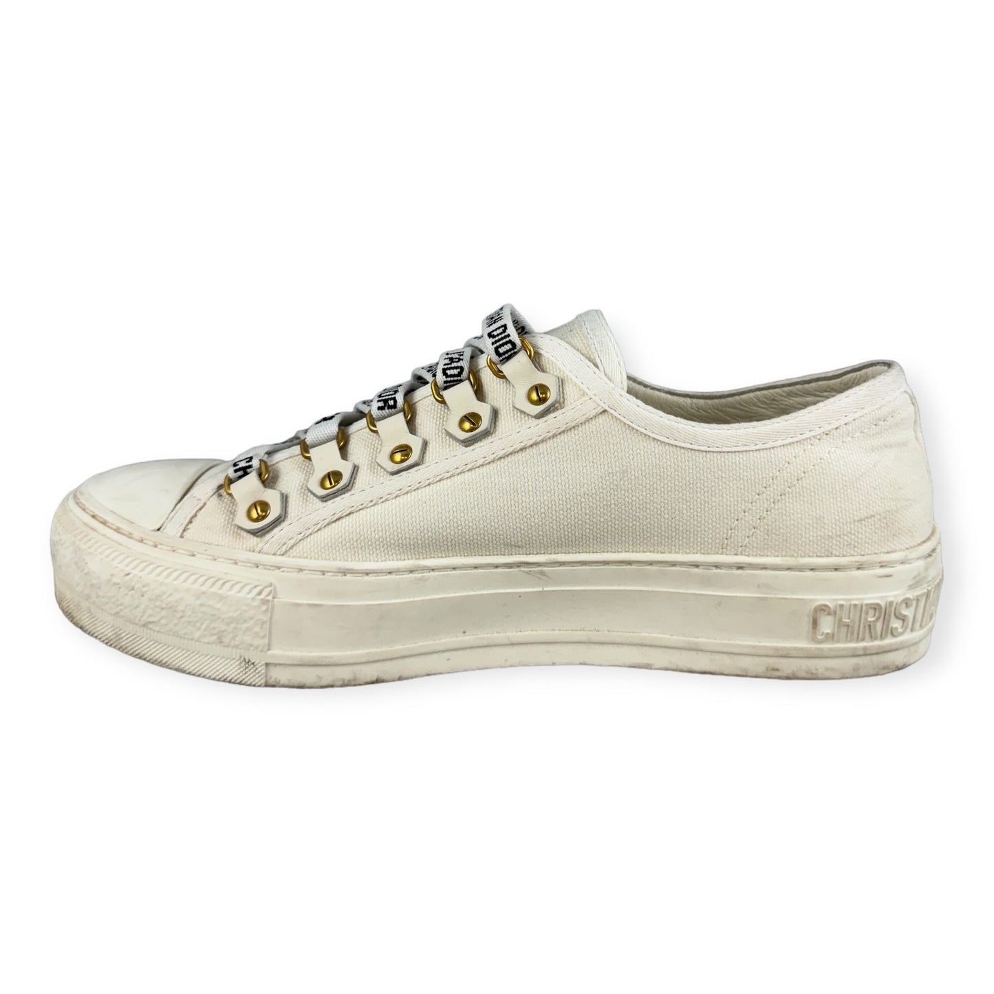 DIOR Walk'N'Dior Sneakers in White | Size 36