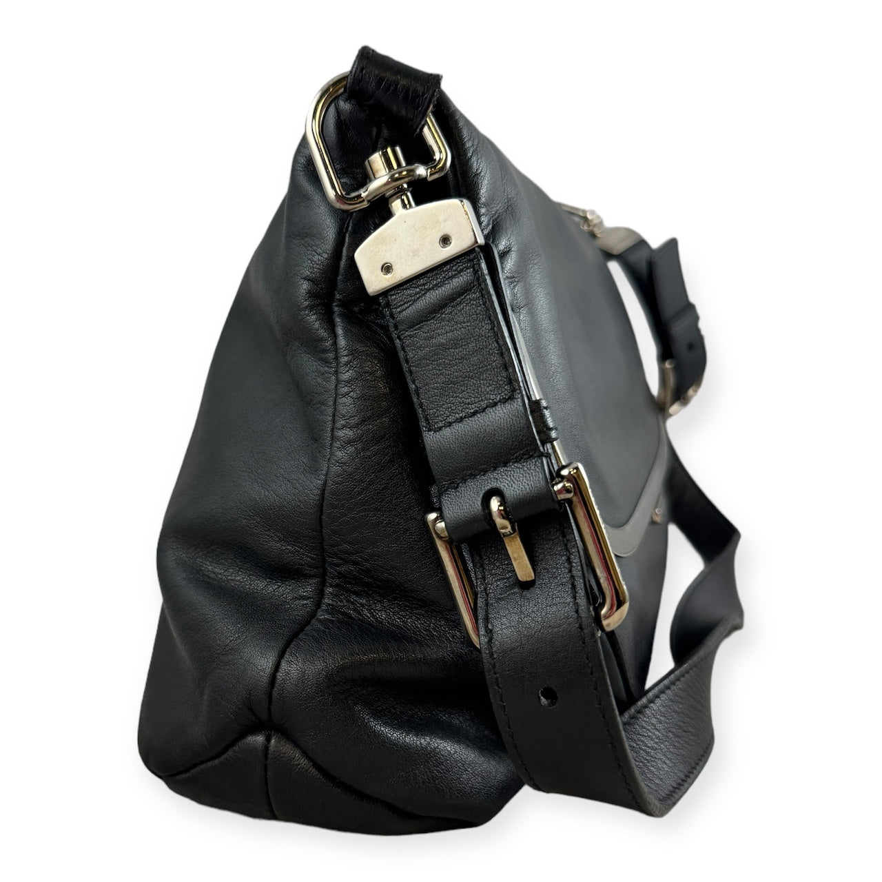 DOLCE & GABBANA Miss Sleek Handbag in Black