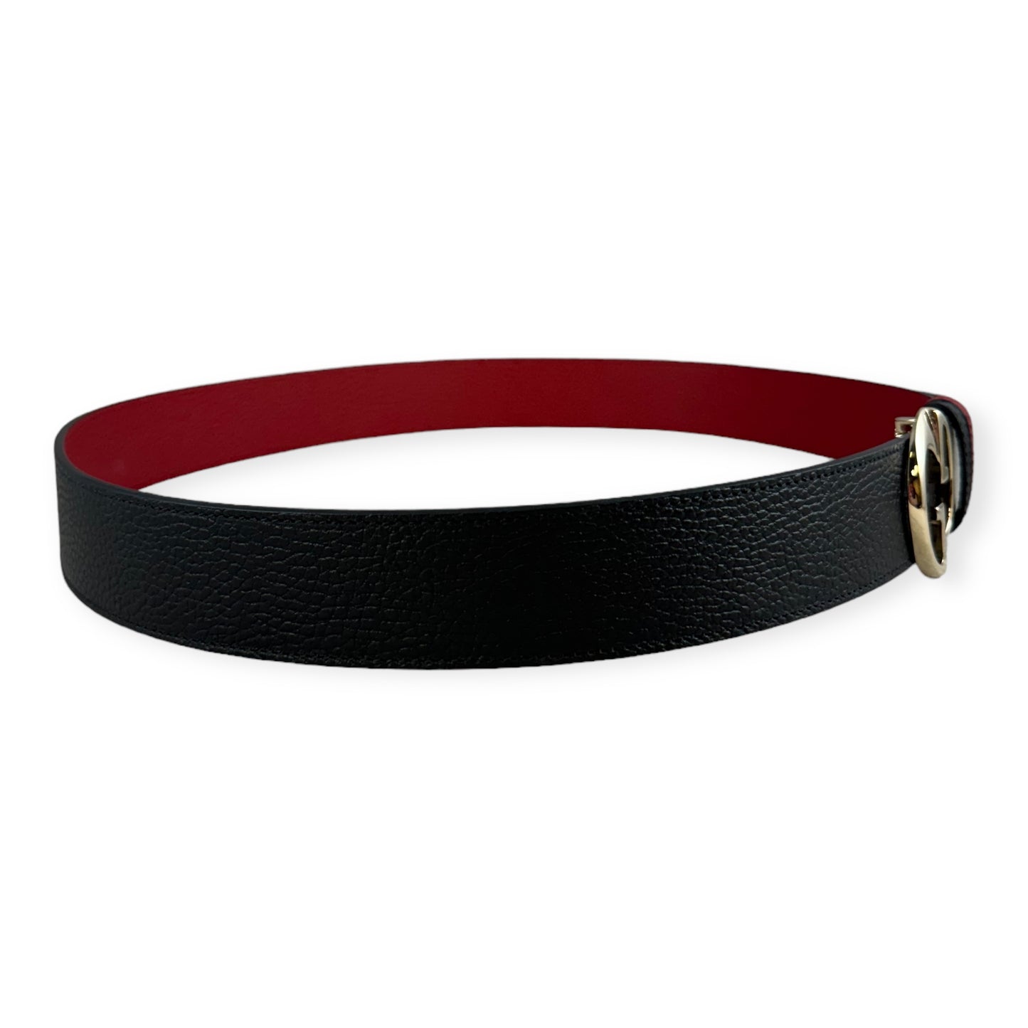 GUCCI 1973 Reversible Belt in Black Red | Size 110/44