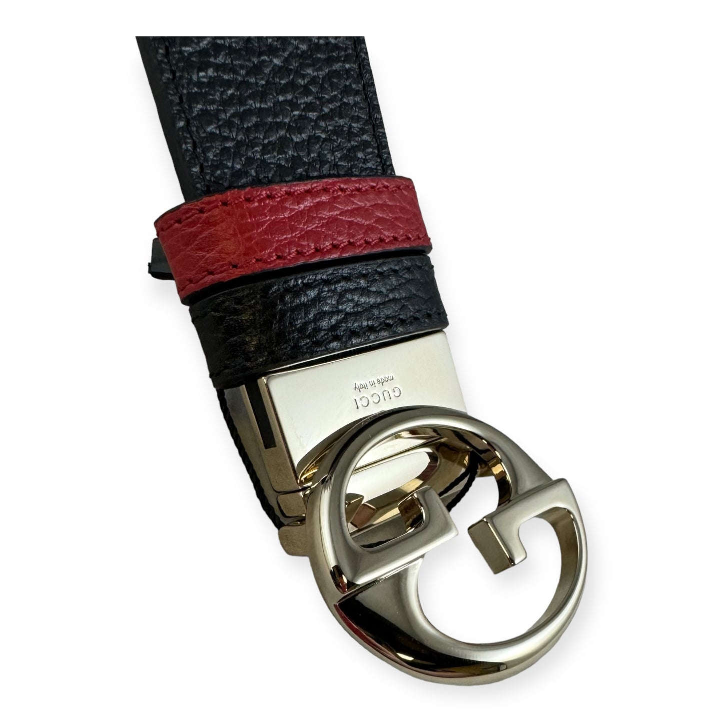 GUCCI 1973 Reversible Belt in Black Red | Size 110/44