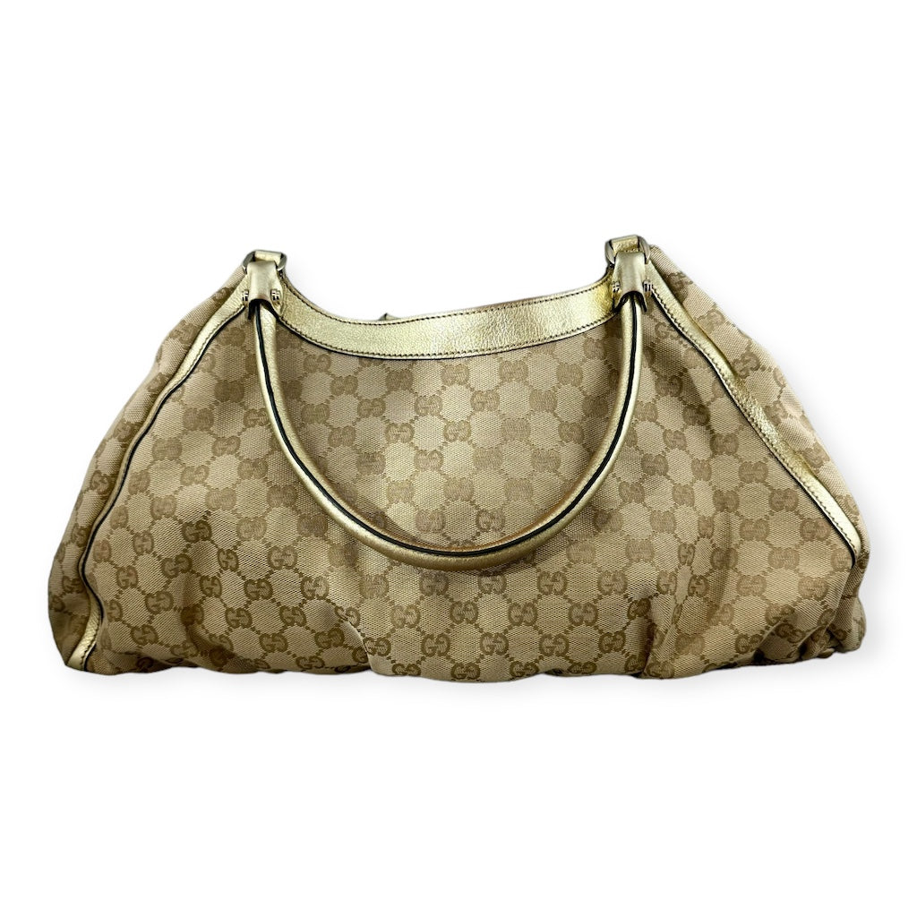 GUCCI Abbey Shoulder Bag in Gold