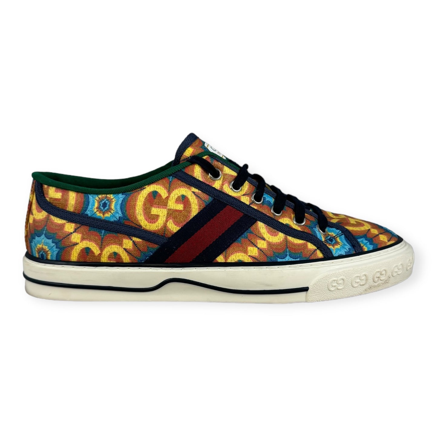 GUCCI Big G Tennis Sneakers in Multicolor | Size 9