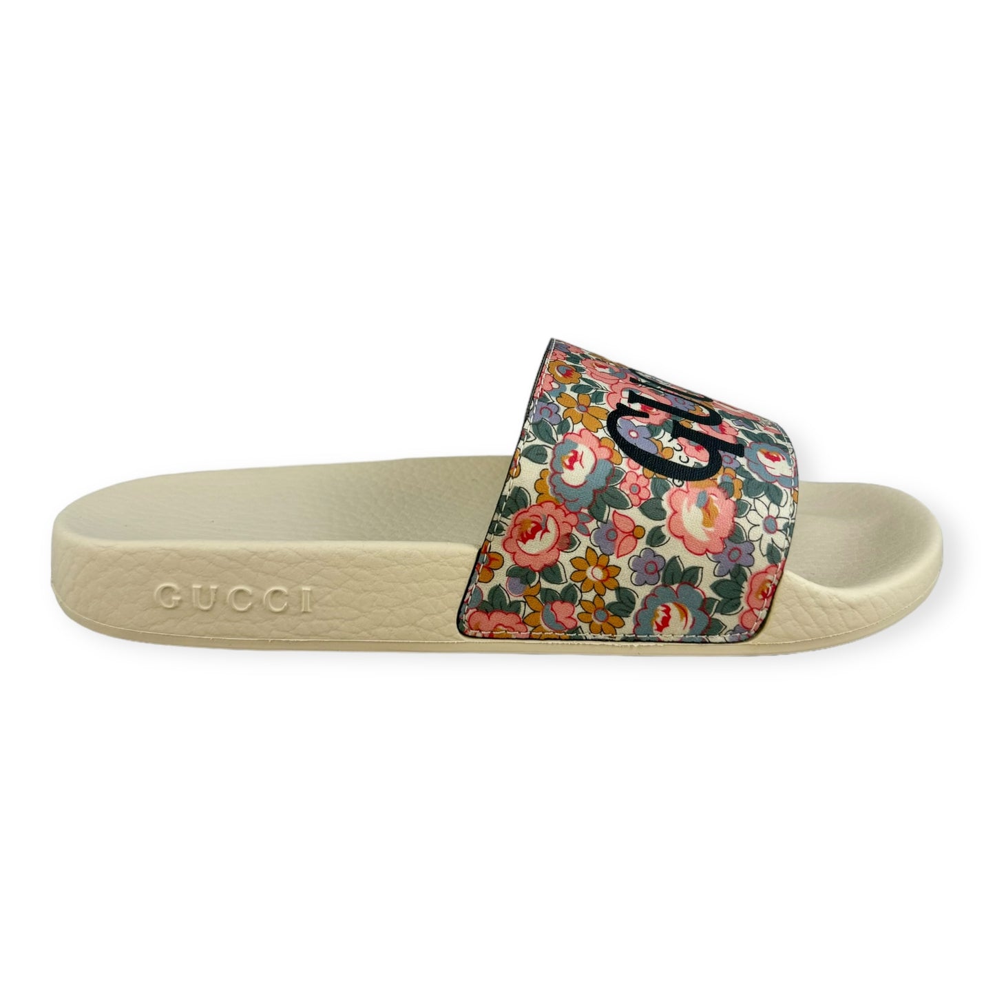 GUCCI Liberty Slide Sandals Multi | Size 36