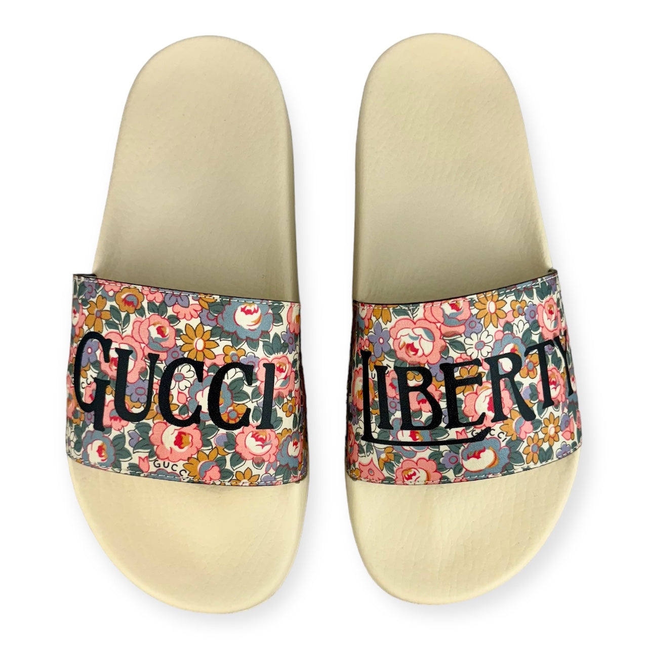 GUCCI Liberty Slide Sandals Multi | Size 36