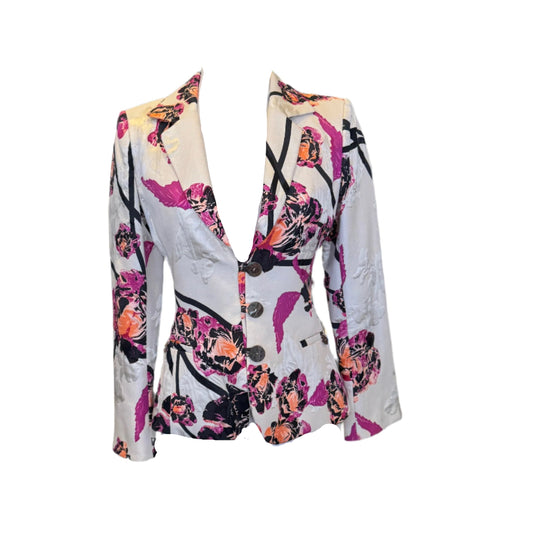 CHRISTIAN LACROIX Floral Jacket | Size 36