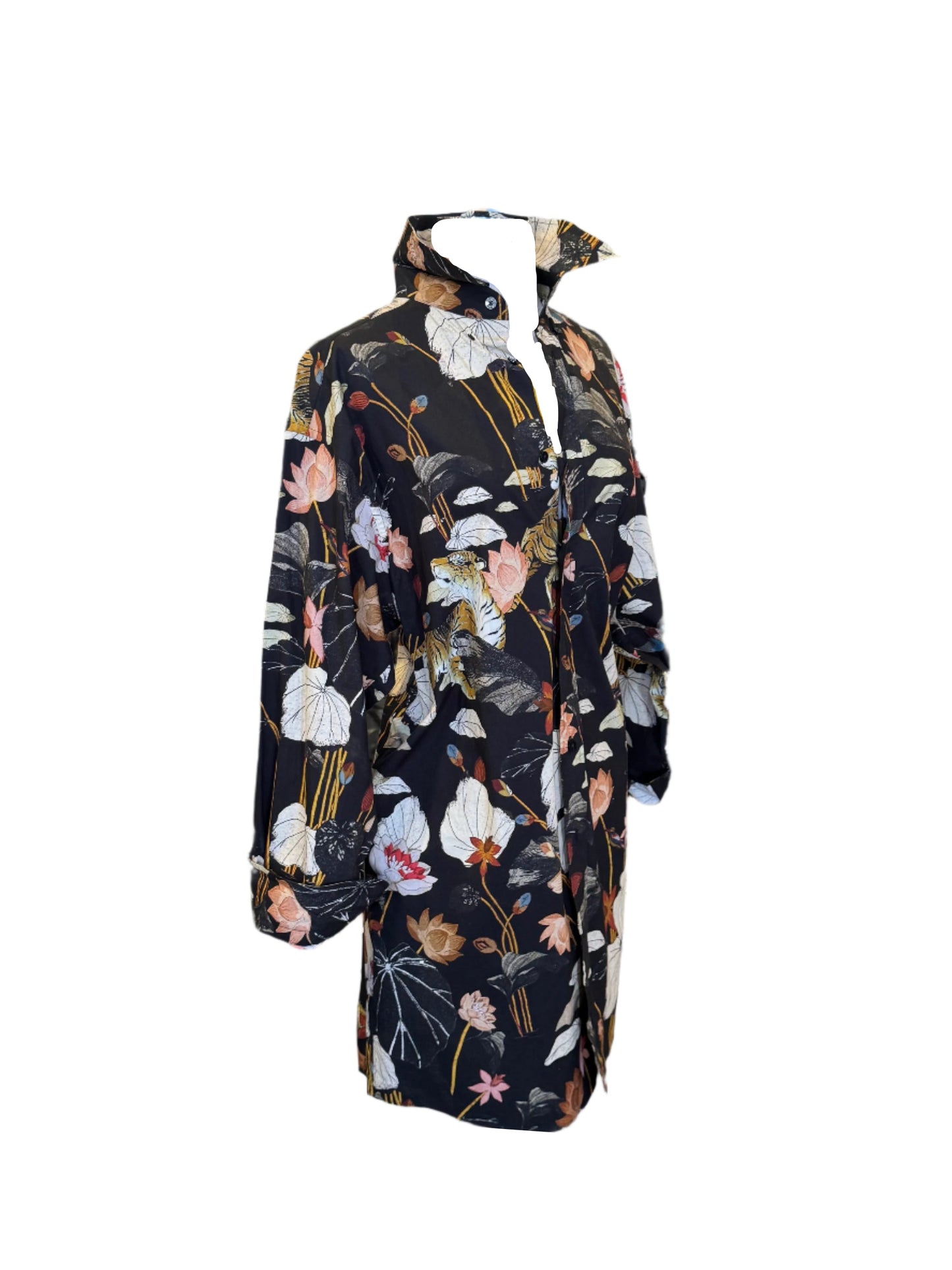 ETRO Floral Shirtwaist Dress | Size S