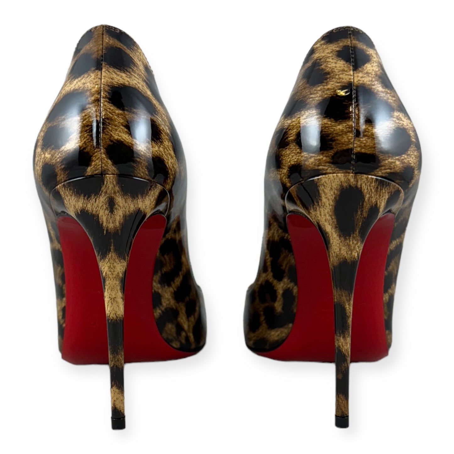 CHRISTIAN LOUBOUTIN Doracora Heart Pumps | Size 38