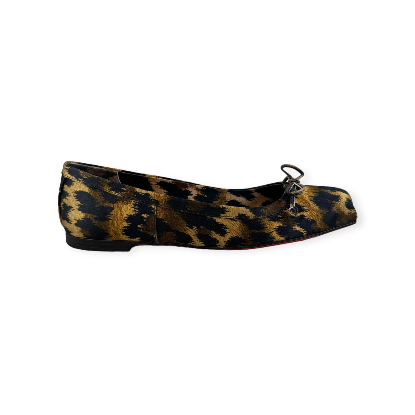 CHRISTIAN LOUBOUTIN Mamadrague Leopard Ballet Flats | Size 36