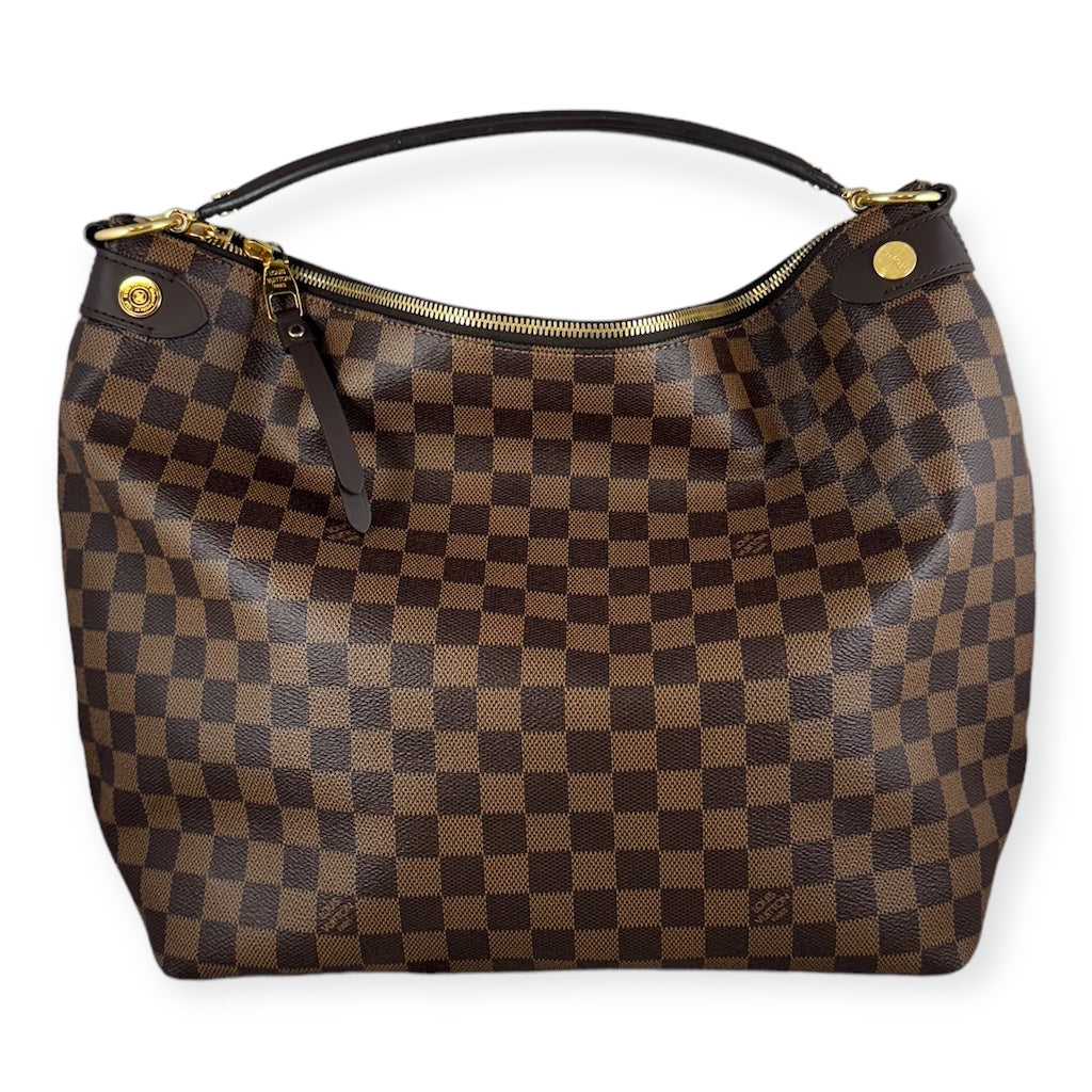 LOUIS VUITTON Duomo Shoulder Bag Damier Ebene