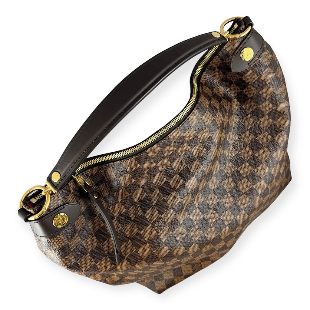 LOUIS VUITTON Duomo Shoulder Bag Damier Ebene