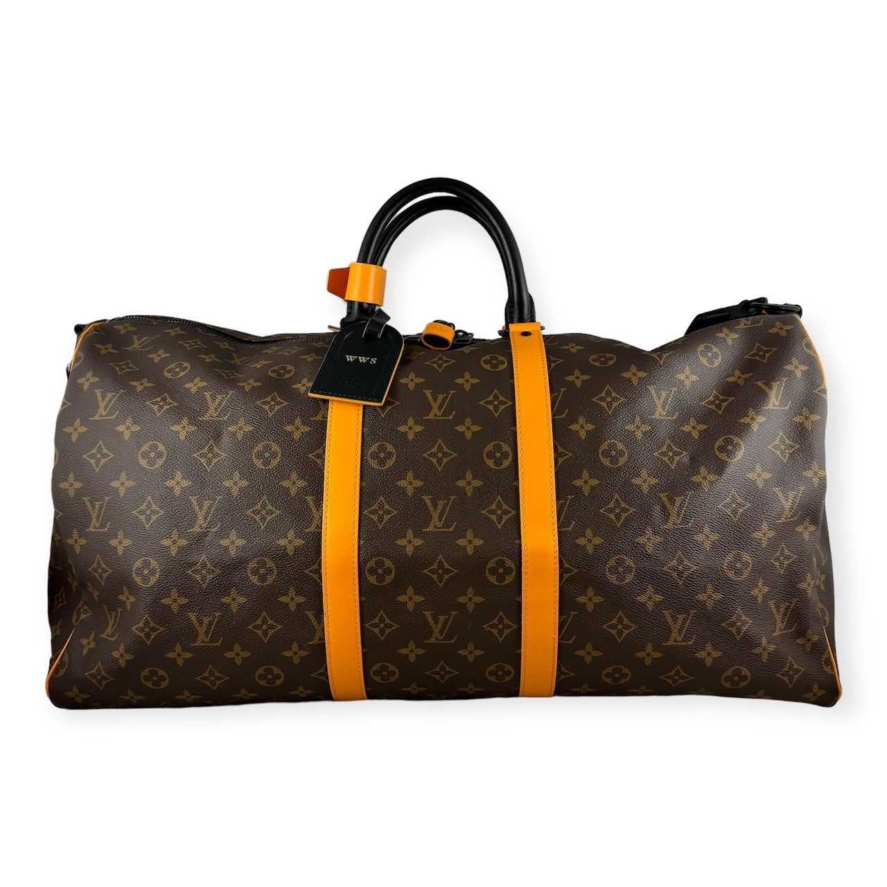 LOUIS VUITTON Keepall Bandouliere 55 Radiant Sun Monogram Macassar