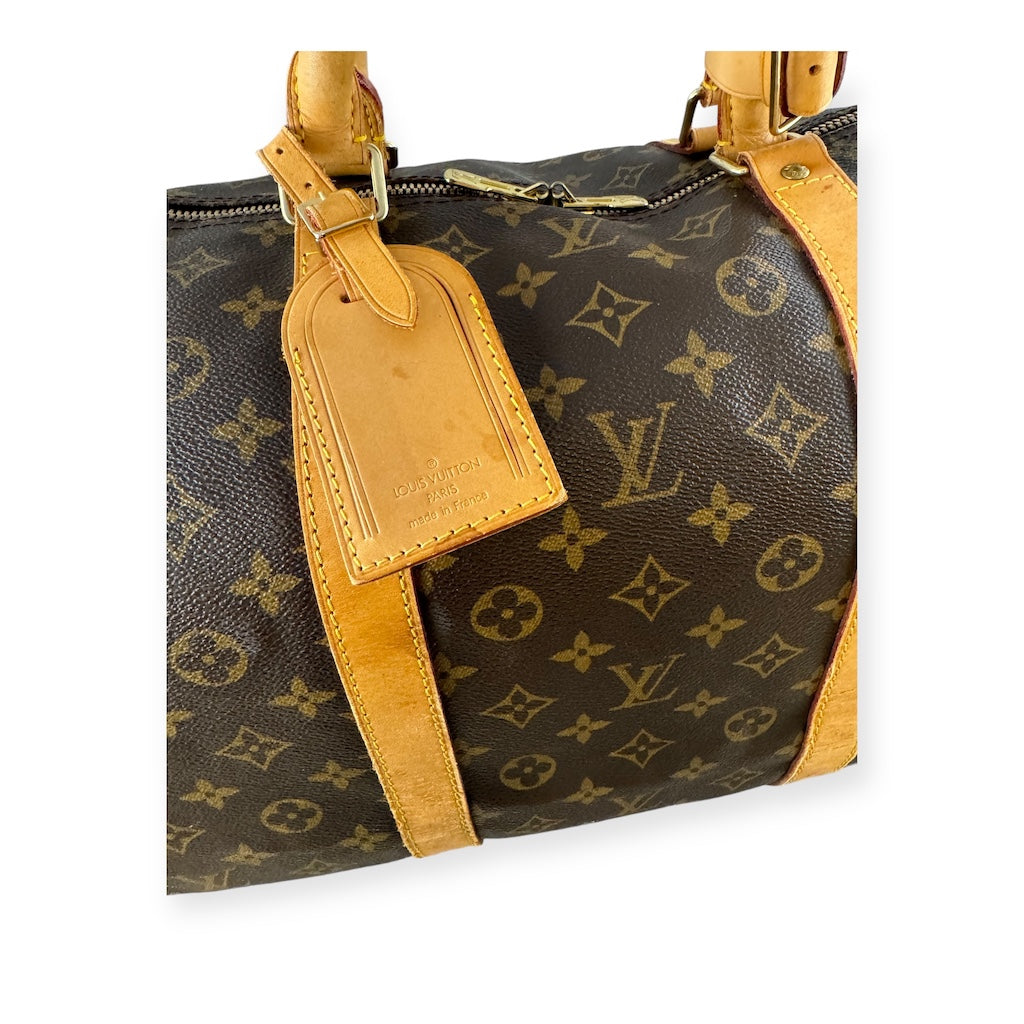 LOUIS VUITTON Monogram Keepall Bandouliere 60