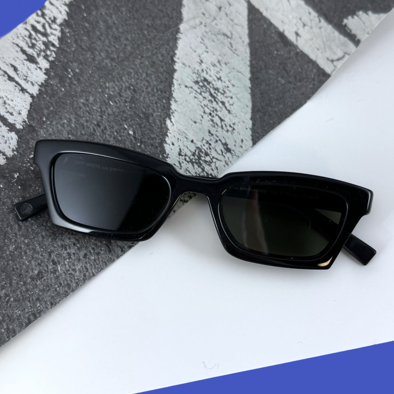 OFF-WHITE x Warby Parker Small Sunglasses in Black
