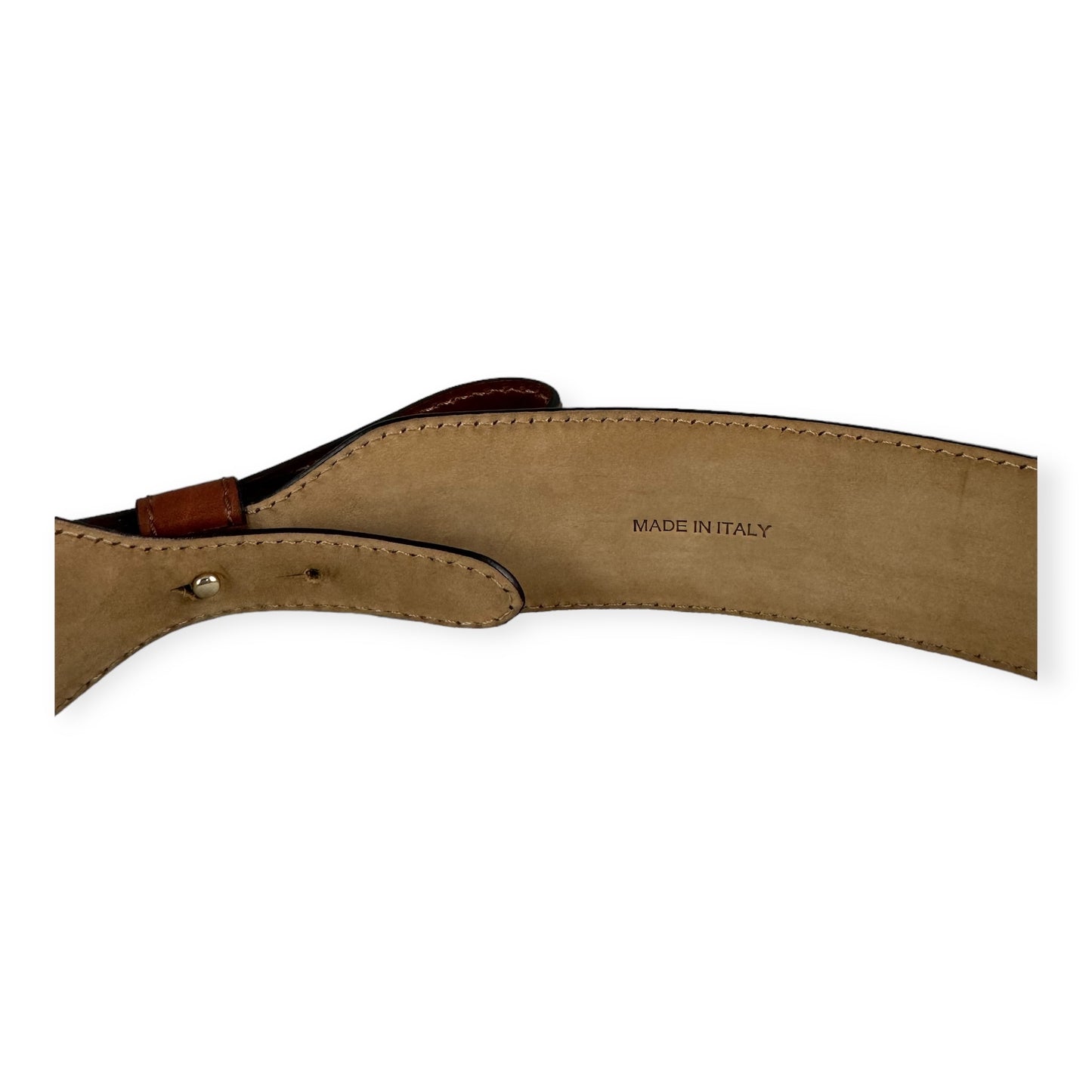 VALENTINO GARAVANI Bow Belt in Cognac | Size 90/36