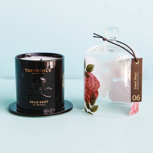 Tokyo Milk DEAD SEXY ELEVATED Ceramic Candle with Cloche by Margot Elena 2