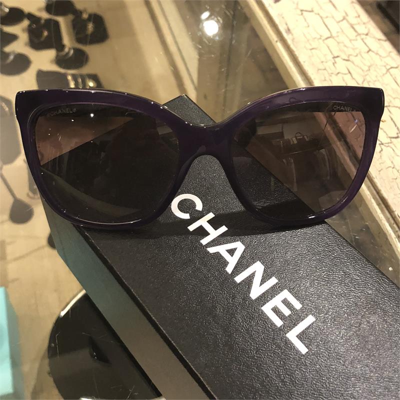 CHANEL Quilted Sunglasses
