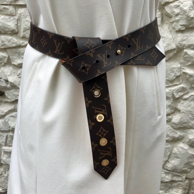LOUIS VUITTON Tie the Knot Monogram Belt-SOLD - More Than You Can Imagine
