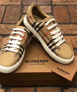 BURBERRY Check Sneakers
