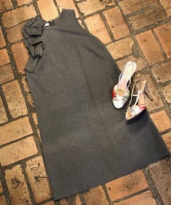 Brunello Cucinelli Ruffle Dress Pucci Sandals