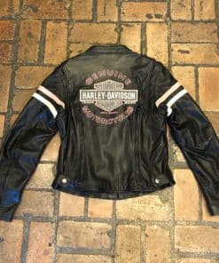 Harley Davidson Leather Jacket Back