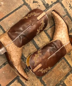 Lucchese Full Quill Cowboy Boots 1