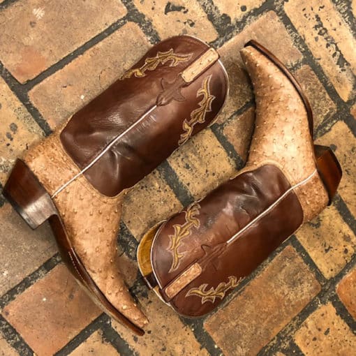 Lucchese Full Quill Cowboy Boots 1