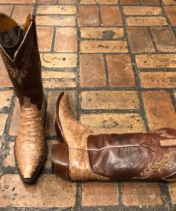 Lucchese Full Quill Cowboy Boots 2
