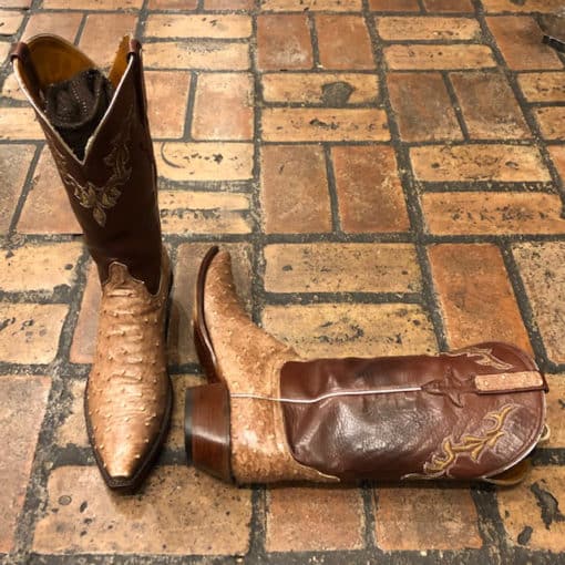 Lucchese Full Quill Cowboy Boots 2