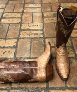 Lucchese Full Quill Cowboy Boots 3