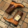 Lucchese Ostrich Cowboy Boots Scotch1