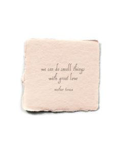 oblation papers press mother teresa quote blush pe