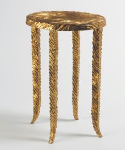 Gold Waves Martini Table