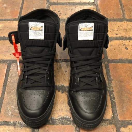 Off White Off Court Black Sneakers 3