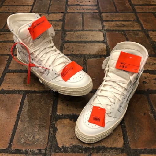 Off White Off Court White Sneakers 1