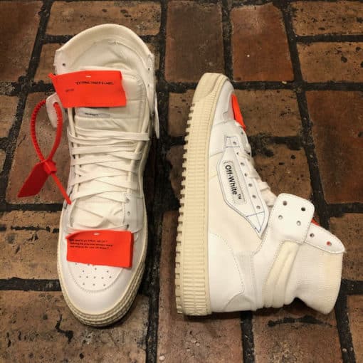 Off White Off Court White Sneakers 2