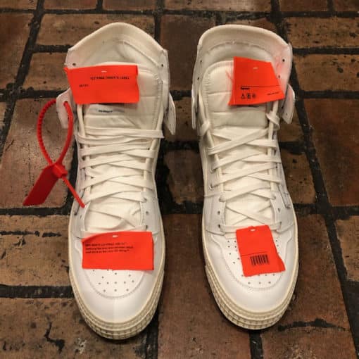 Off White Off Court White Sneakers 4
