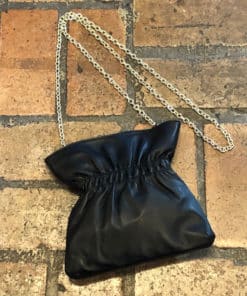 Sondra Roberts Crossbody Clutch in Black Leather 1