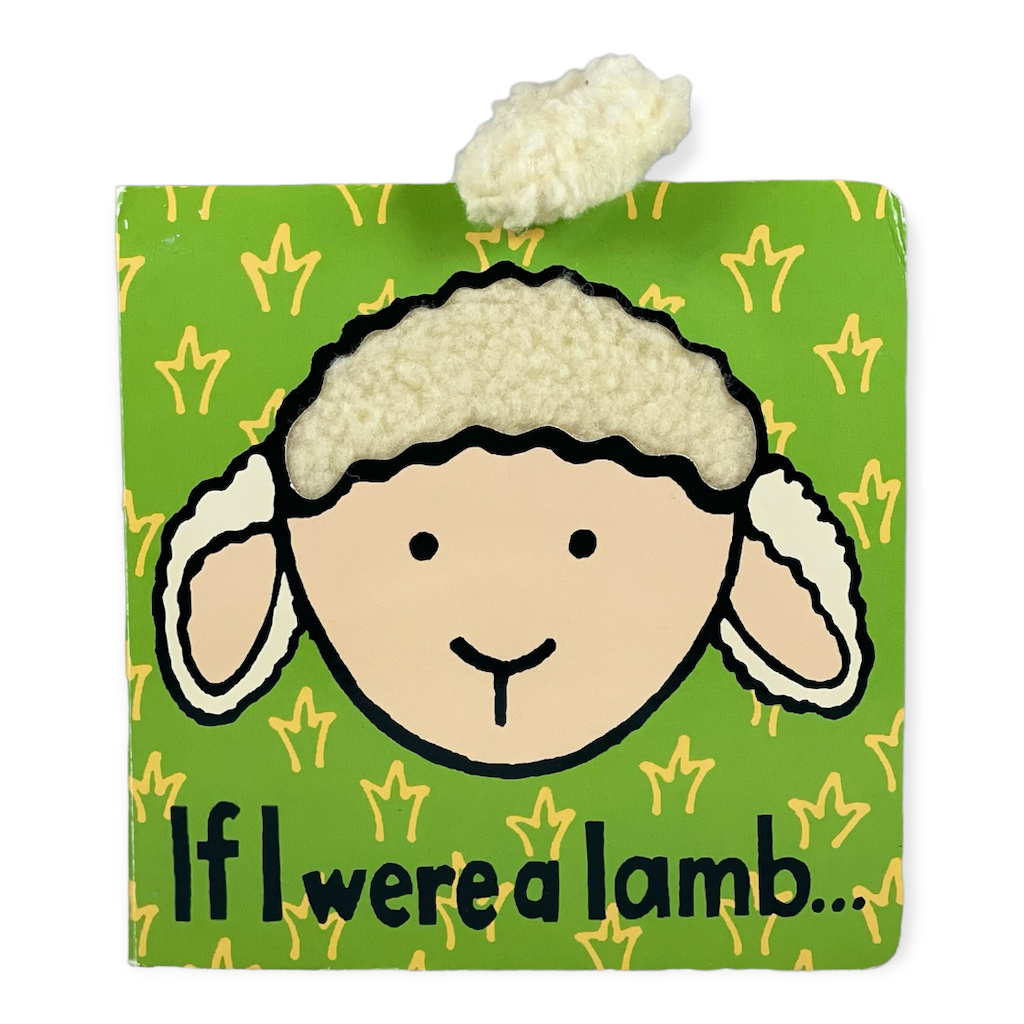 If I Were A Lamb Board Book by Jellycat - More Than You Can Imagine