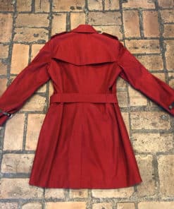 BURBERRY Red Trench 2